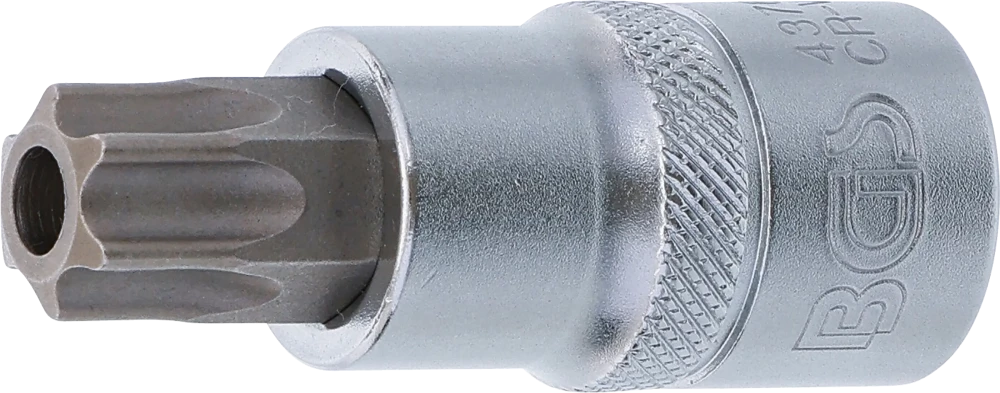 Behajtófej | 12,5 mm (1/2") | T-profil (Torx) T60 furattal