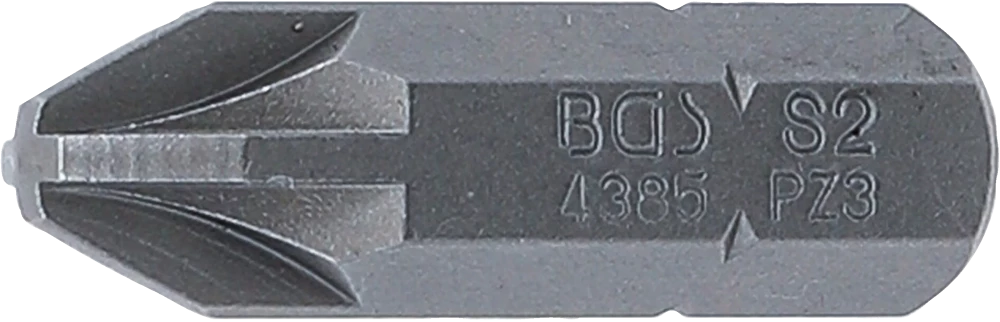 Behajtófej | Hossz 30 mm | Külső hatszögletű 8 mm (5/16") | Csillag PZ3