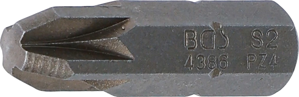 Behajtófej | Hossz 30 mm | Külső hatszögletű 8 mm (5/16") | Csillag PZ4