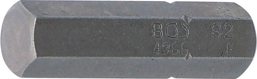 Behajtófej | Hossz 30 mm | Külső hatszögletű 8 mm (5/16") | Belső hatszögletű 8 mm
