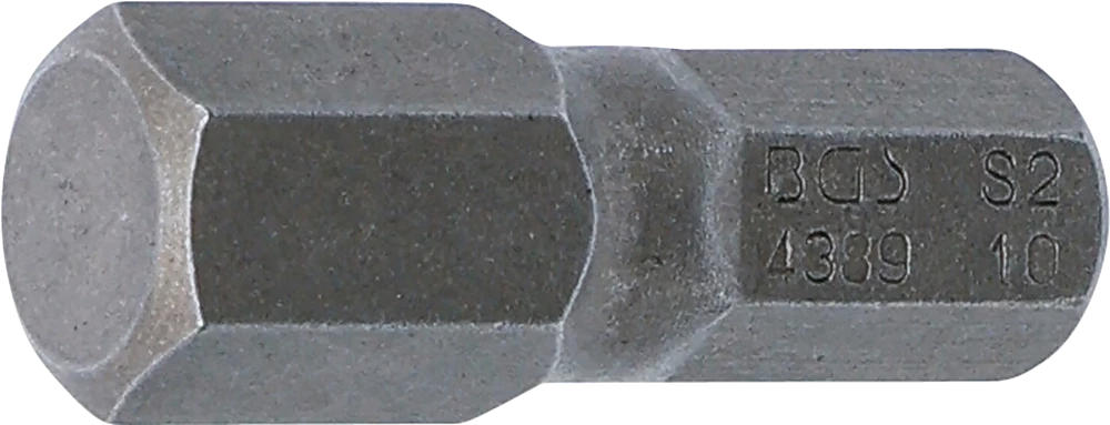 Behajtófej | Hossz 30 mm | Külső hatszögletű 8 mm (5/16") | Belső hatszögletű 10 mm