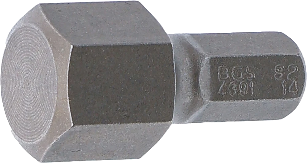 Behajtófej | Hossz 30 mm | Külső hatszögletű 8 mm (5/16") | Belső hatszögletű 14 mm