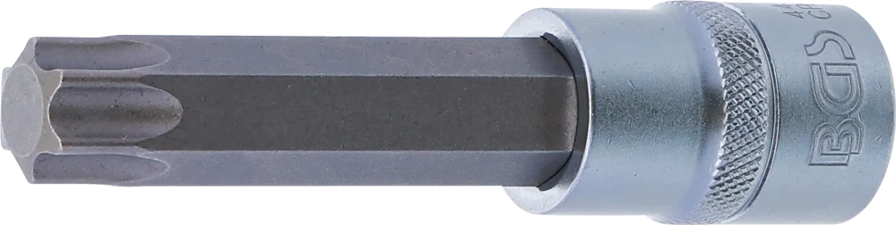 Behajtófej | Hossz 100 mm | 12,5 mm (1/2") | T-profil (Torx) T70