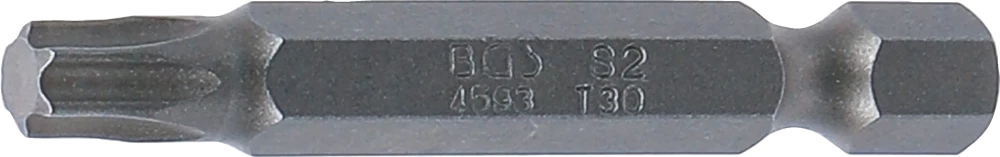 Behajtófej | Hossz 50 mm | Külső hatszögletű 6,3 mm (1/4") | T-profil (Torx) T30