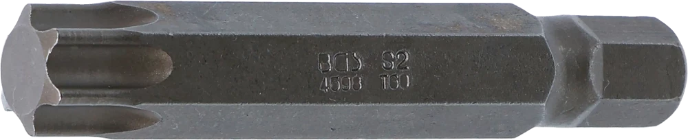 Behajtófej | Hossz 75 mm | külső hatszögletű 10 mm (3/8") | T-profil (Torx) T60