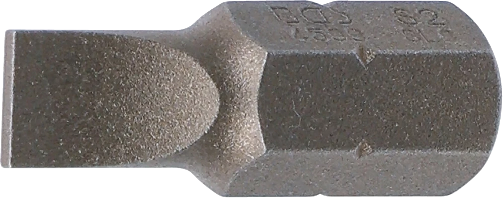 Behajtófej | Hossz 30 mm | külső hatszögletű 10 mm (3/8") | lapos 8 mm