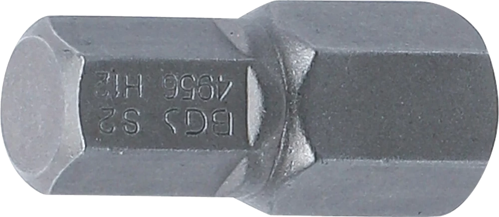 Behajtófej | Hossz 30 mm | Külső hatszögletű 10 mm (3/8") | Belső hatszögletű 12 mm