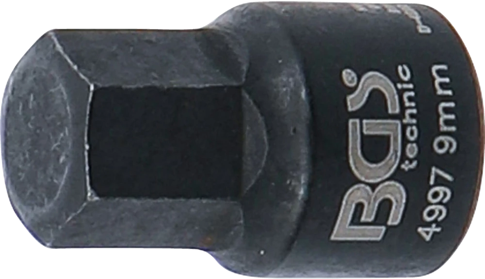 Féknyereg kulcs | Belső hatszögletű | extra rövid | 9 mm