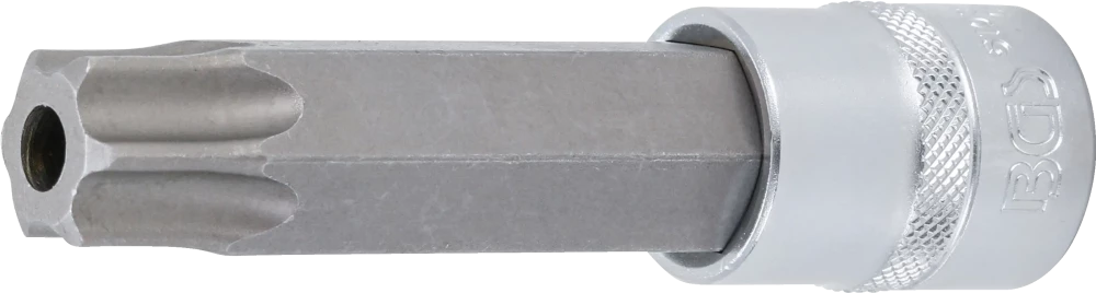 Behajtófej | Hossz 110 mm | 12,5 mm (1/2") | T-profil (Torx) T90 furattal