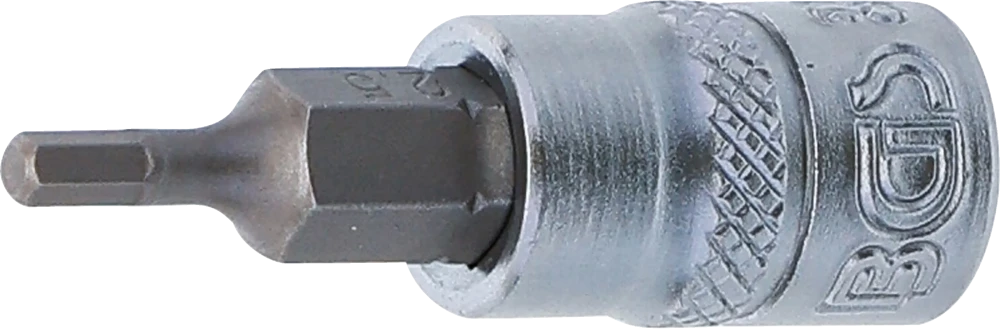 Behajtófej | 6,3 mm (1/4") | Belső hatszögletű 2,5 mm