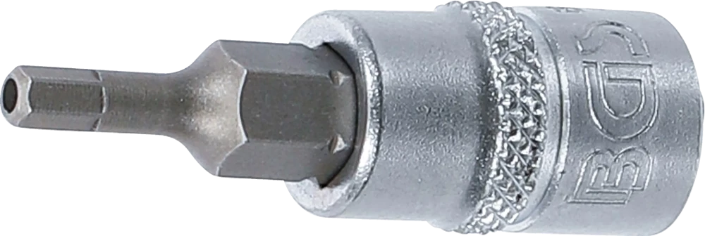 Behajtófej | 6,3 mm (1/4") | belső hat szögletű hajtás furattal 3 mm