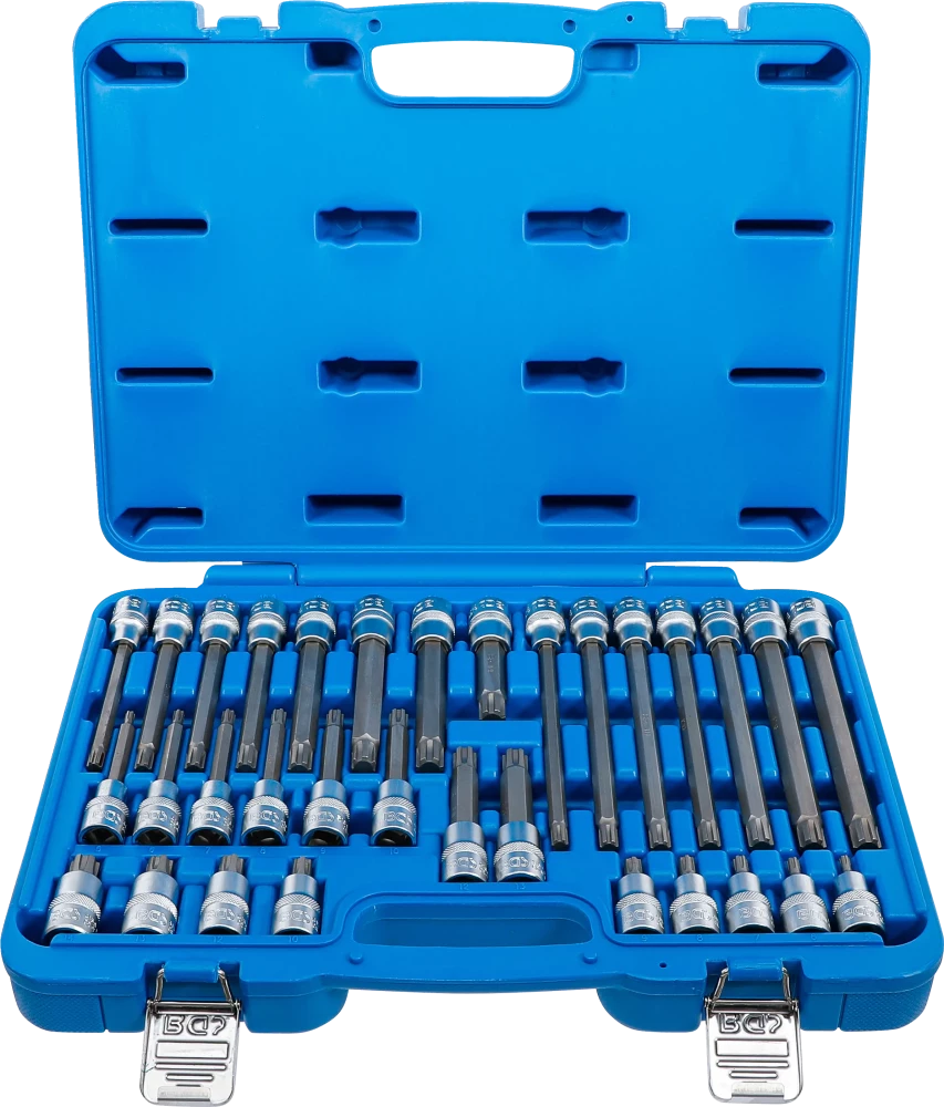 Behajtófej-készlet | 12,5 mm (1/2") | Ékprofil (RIBE) | 32 darabos