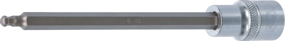 Behajtófej | Hossz 160 mm | 12,5 mm (1/2") | Belső hatszögletű gömbfejes 5 mm