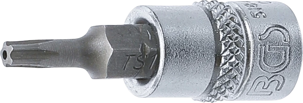 Behajtófej | 6,3 mm (1/4") | TS-profil (Torx Plus) TS15 furattal