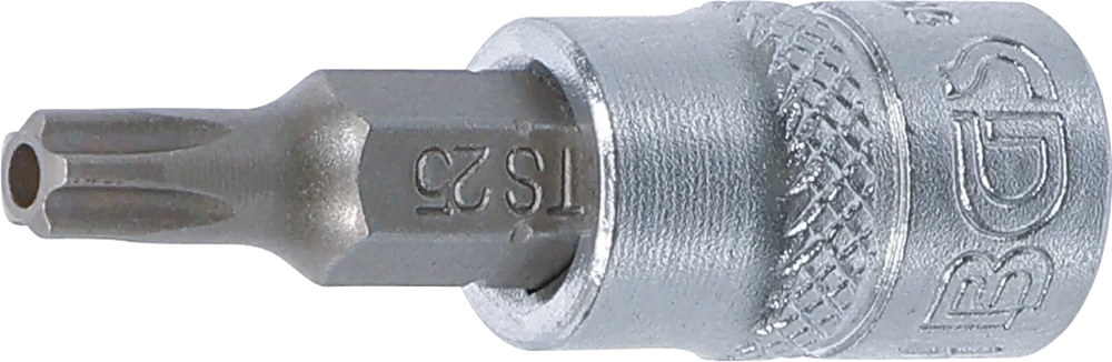 Behajtófej | 6,3 mm (1/4") | TS-profil (Torx Plus) TS25 furattal