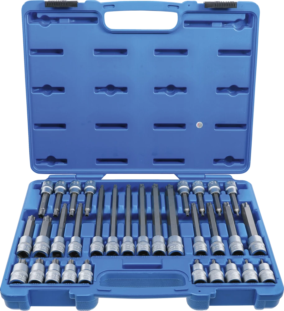 Behajtófej-készlet | 12,5 mm (1/2") | TPS-profil (Torx Plus) furattal TPS20 - TPS70 | 32 darabos