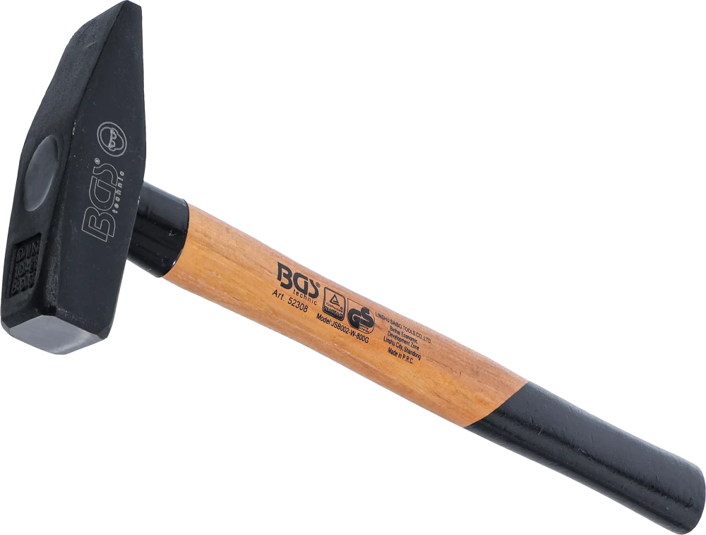 Lakatoskalapács | Hickory nyéllel | DIN 1041 | 800 g