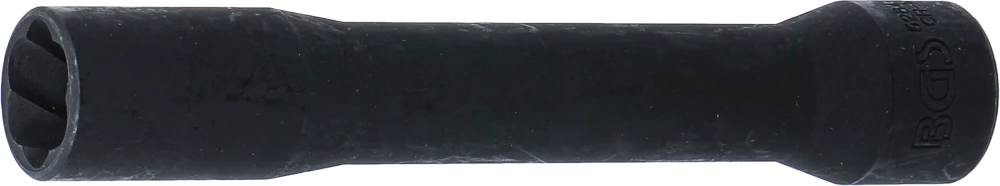 Spirálbites dugókulcsbetét / csavarkiszedő, mély | 12,5 mm (1/2") | 17 mm
