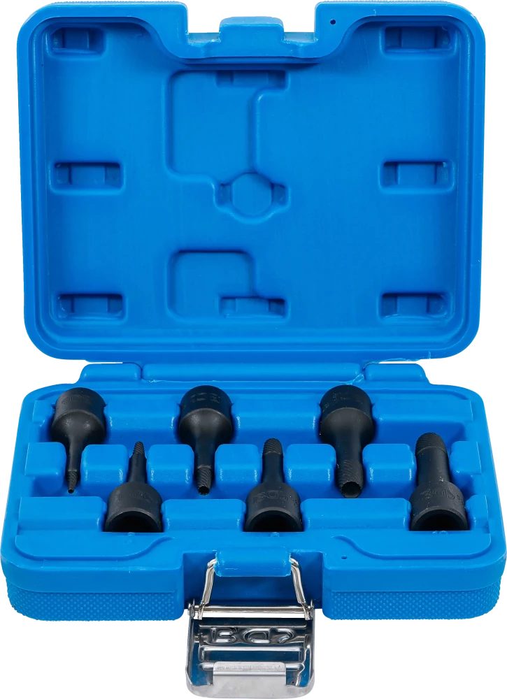 Spirálbites dugókulcskészlet / csavarkiszedő | 10 mm (3/8") | 2 - 10 mm | 6 darabos