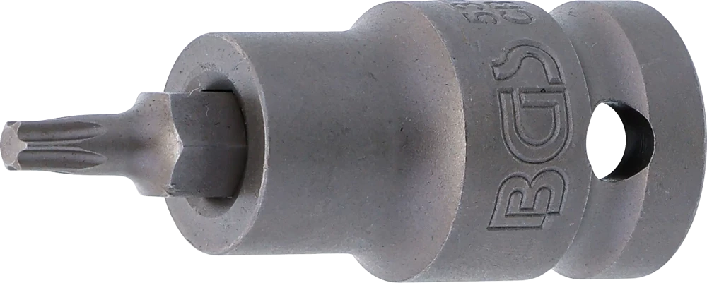 Levegős dugókulcs | Hossz 55 mm | 12,5 mm (1/2") | T-profil (Torx) T25