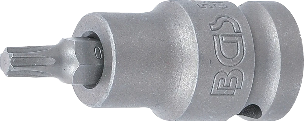 Levegős dugókulcs | Hossz 55 mm | 12,5 mm (1/2") | T-profil (Torx) T30