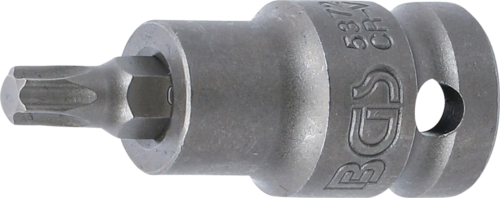 Levegős dugókulcs | Hossz 55 mm | 12,5 mm (1/2") | T-profil (Torx) T40