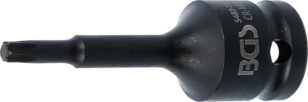 Levegős dugókulcs | Hossz 75 mm | 12,5 mm (1/2") | T-profil (Torx) T30
