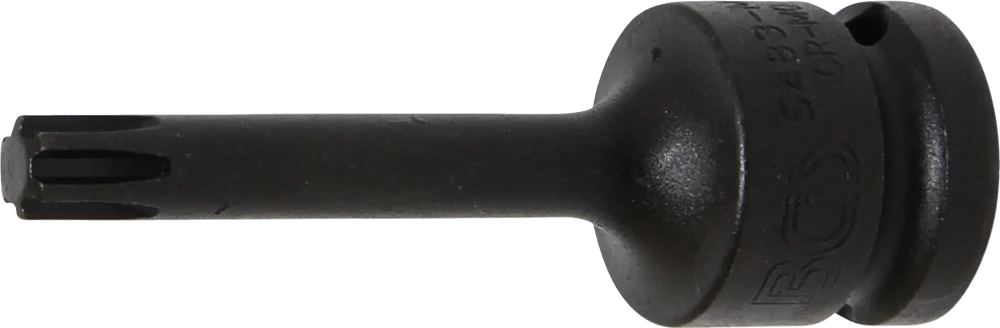 Levegős dugókulcs | Hossz 75 mm | 12,5 mm (1/2") | Ékprofil (RIBE) M8