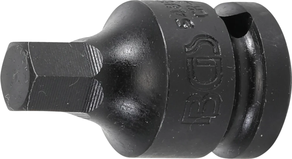 Levegős dugókulcs | Hossz 42 mm | 12,5 mm (1/2") | Belső hatszögletű 11 mm