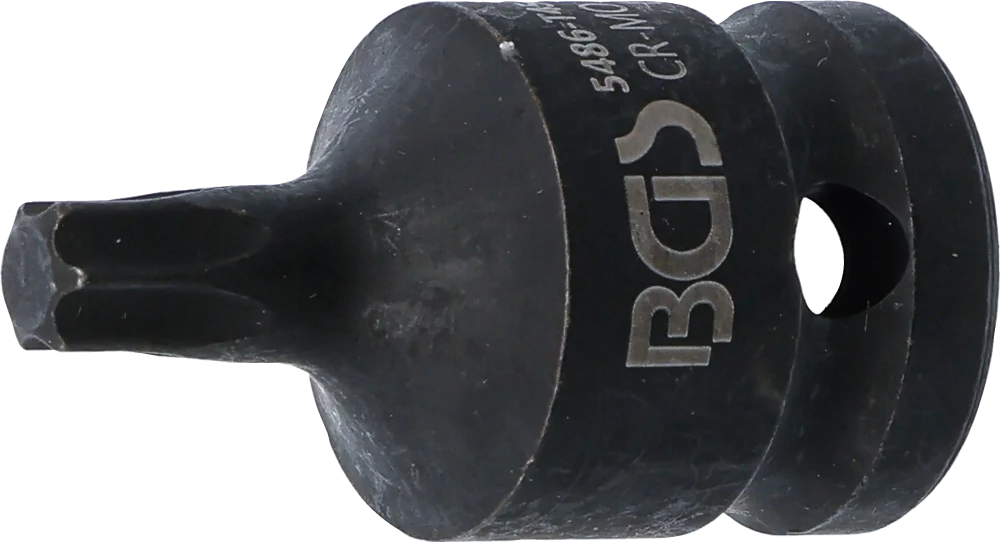 Levegős dugókulcs | Hossz 42 mm | 12,5 mm (1/2") | T-profil (Torx) T45