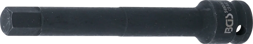 Levegős dugókulcs | Hossz 150 mm | 12,5 mm (1/2") | Belső hatszögletű 14 mm
