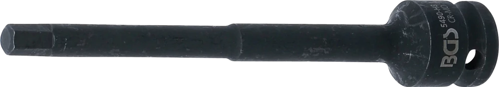 Levegős dugókulcs | Hossz 150 mm | 12,5 mm (1/2") | Belső hatszögletű 8 mm