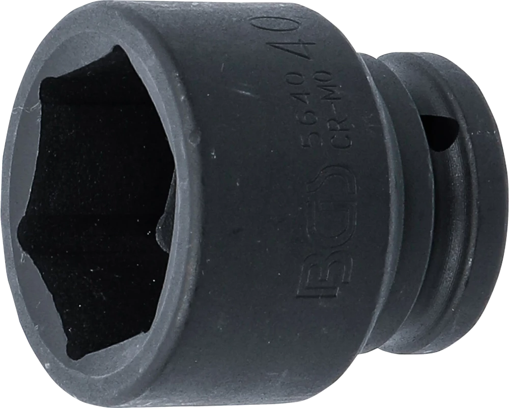Levegős dugókulcs hatszögletű | 20 mm (3/4") | 40 mm