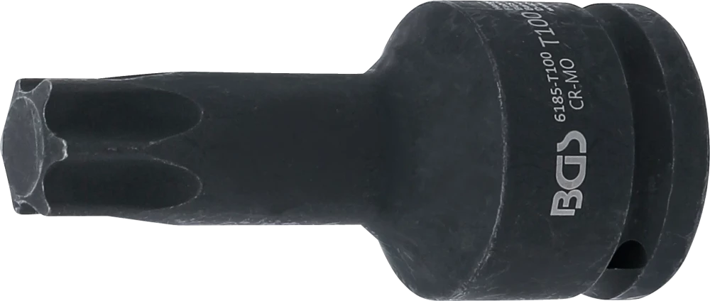 Levegős dugókulcs | Hossz 100 mm | 20 mm (3/4") | T-profil (Torx) T100