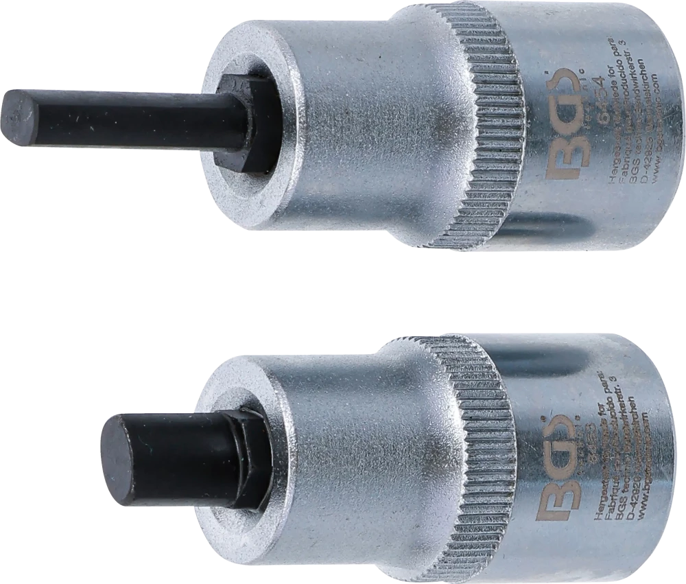 Rugós tag rögzítőkulcs készlet | 12,5 mm (1/2") | 5 x 7 mm + 5,5 x 8,2 mm | 2 darabos
