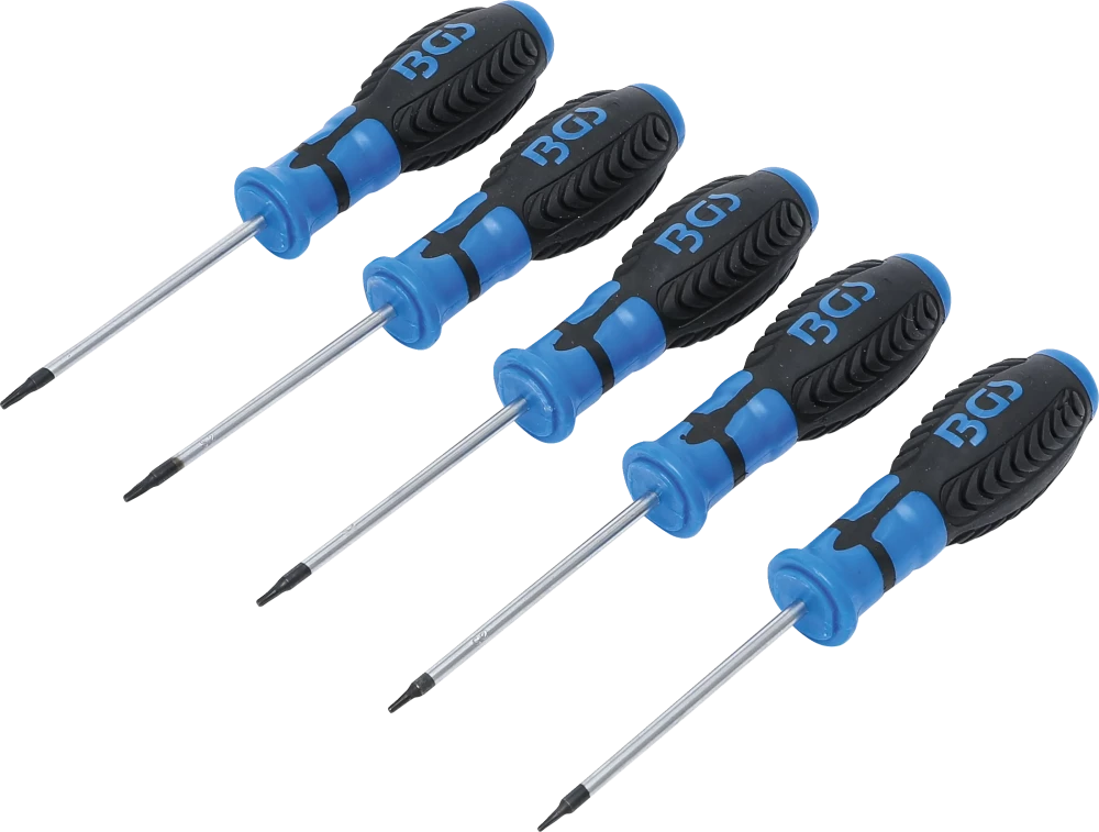 Csavarhúzó készlet | T-profil (Torx) | T6 - T10 | 5 darabos