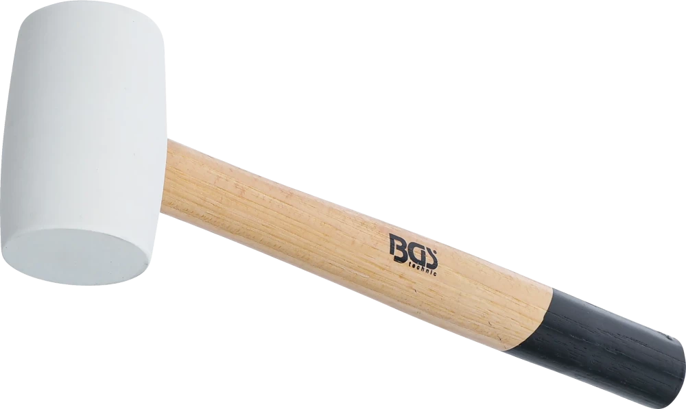 Gumikalapács | üvegszálas nyél | fehér fejű | Ø 64 mm | 750 g