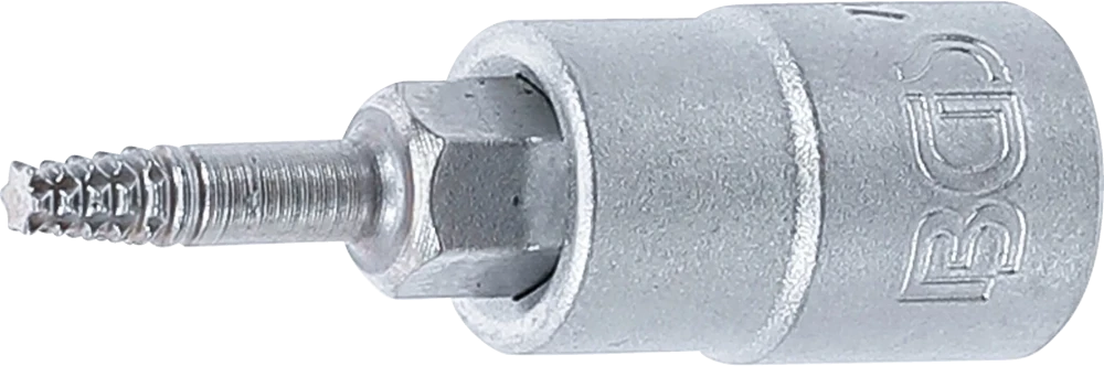 Csavarkiszedő-behajtófej | négyszögletű behajtófej 6,3 mm (1/4") | hibás T-profilhoz (Torx) T10