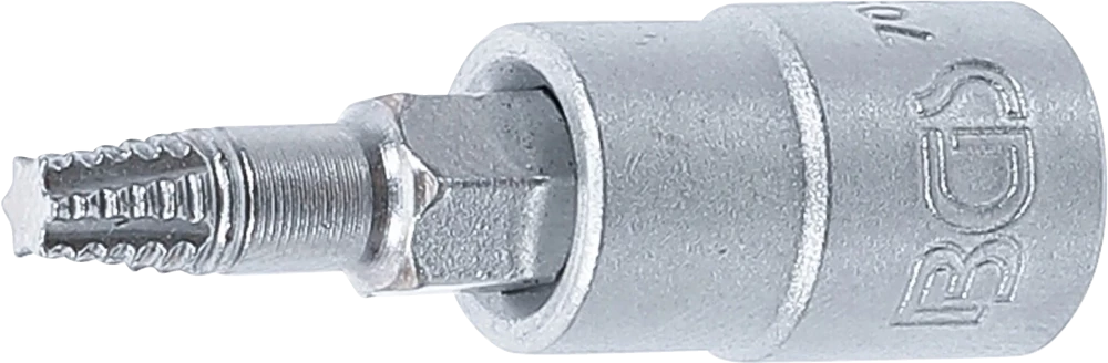 Csavarkiszedő-behajtófej | négyszögletű behajtófej 6,3 mm (1/4") | hibás T-profilhoz (Torx) T20