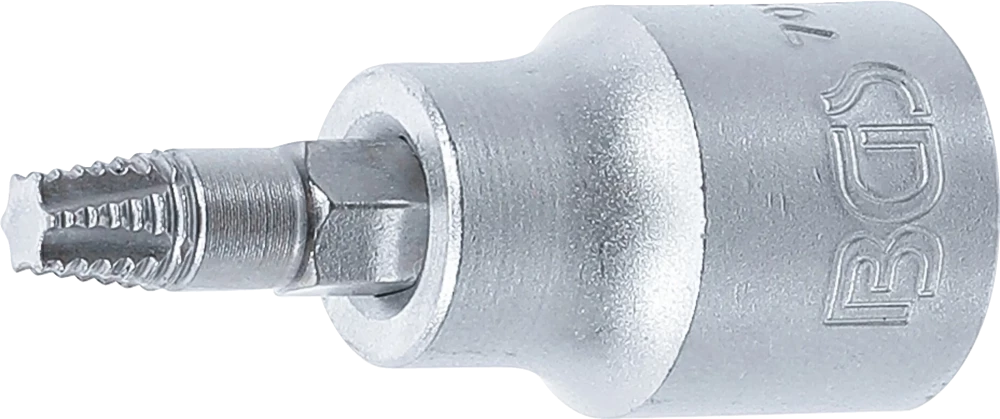 Csavarkiszedő-behajtófej | négyszögletű behajtófej 10 mm (3/8") | hibás T-profilhoz (Torx) T27