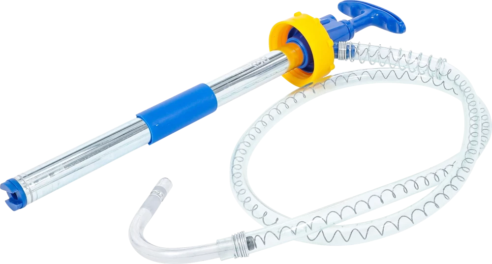 Kézi pumpa műanyag tartályokhoz | mit DIN 61 csavaros karabiner