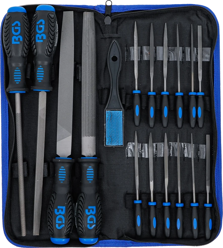 Műhelyreszelő és tűreszelő készlet | 17 darabos