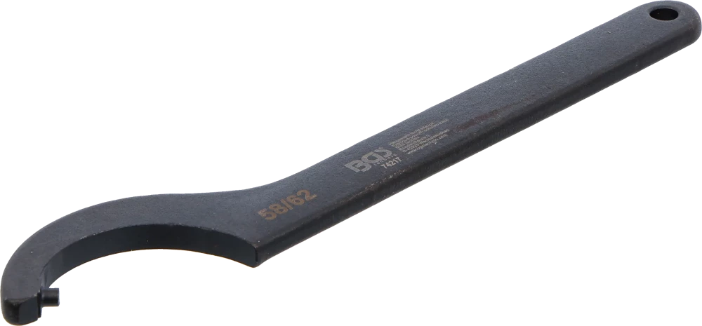 Horgas kulcs csappal | 58 - 62 mm