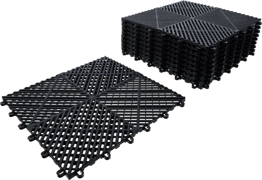 Műanyag csempe készlet | kattintás rendszer | 400 x 400 x 18 mm | 10 darabos