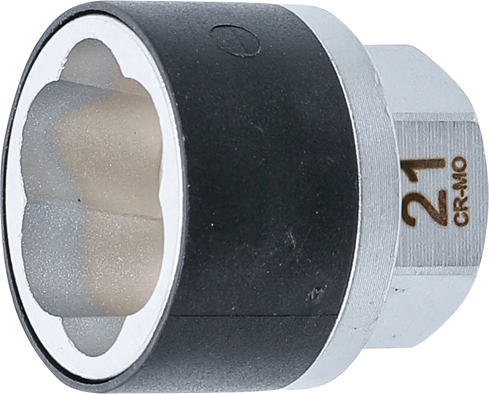 Spirálbites dugókulcsbetét /csavarkiszedő | Külső hatszögletű 21 mm | 21 mm