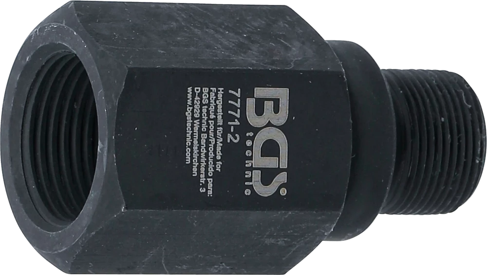 Leszerelő adapter, BGS 7771 | M17 x M20 x 52 mm