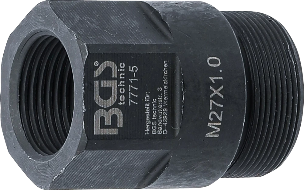 Leszerelő adapter, BGS 7771 | M27 x M20 x 41 mm