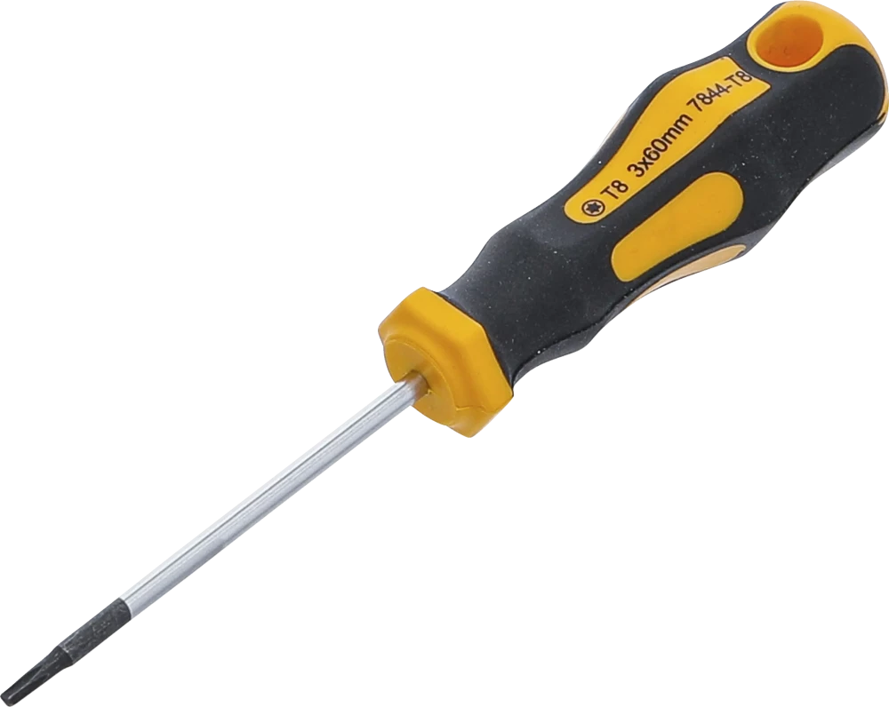 Csavarhúzó | T-profil (Torx) T8 | Pengehossz 60 mm