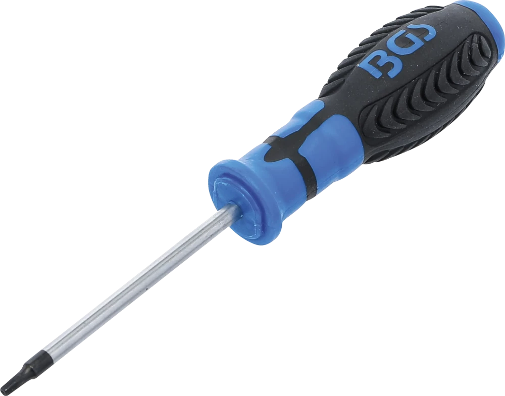 Csavarhúzó | T-profil (Torx) T15 furattal | Pengehossz 80 mm