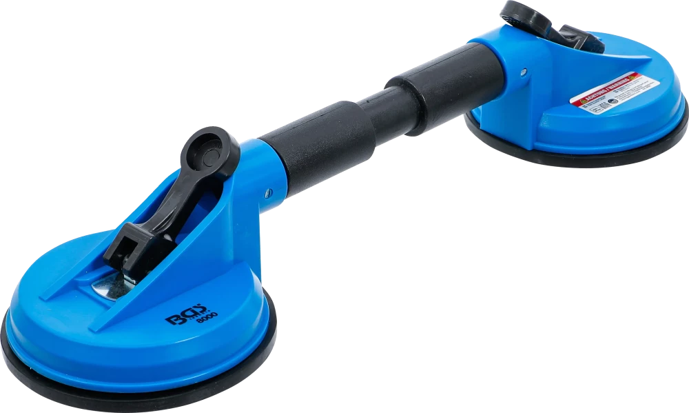 Dupla gumi szívókorong | ABS | Flexibilis fejekkel | Ø 120 mm | 390 mm